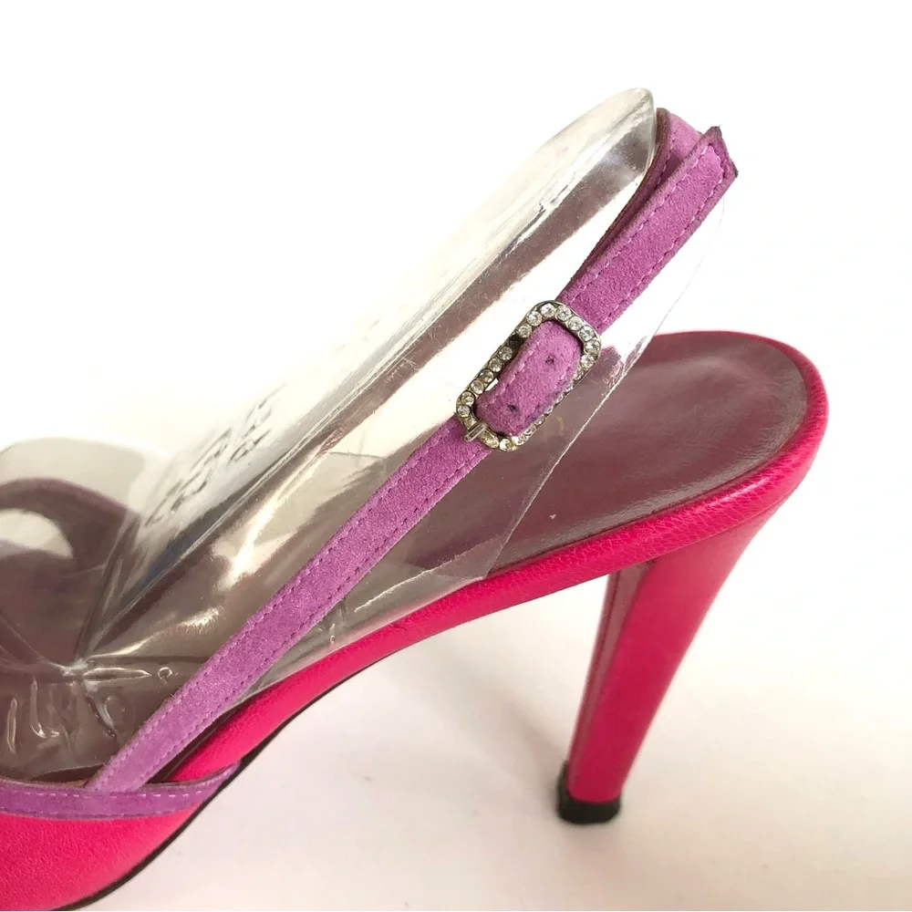 Jean Michel Cazabat Slingback Pumps